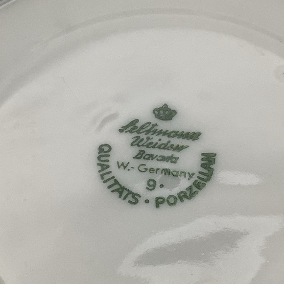 Vintage Bavaria Seltzmann Weiden Hand-Painted Cup and Saucer - Picture 15 of 15